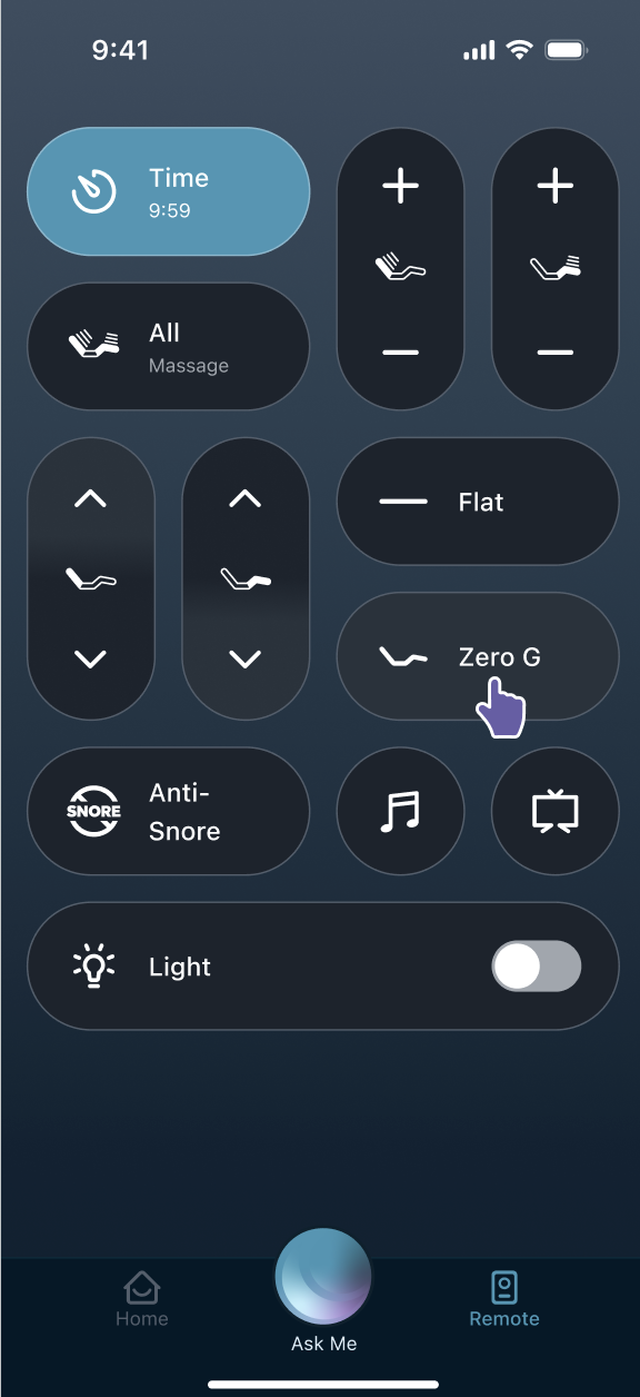 Bluetooth bed