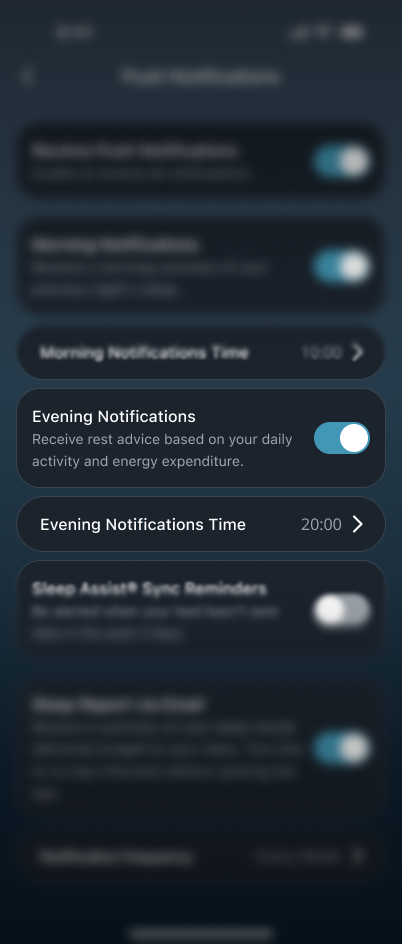 Evening Notifications