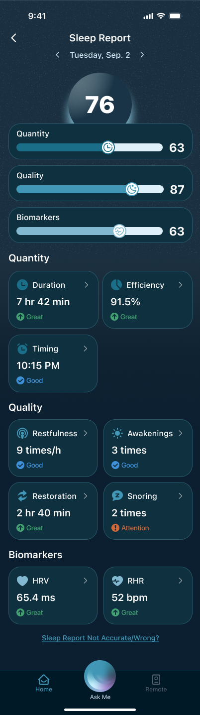 Report overview