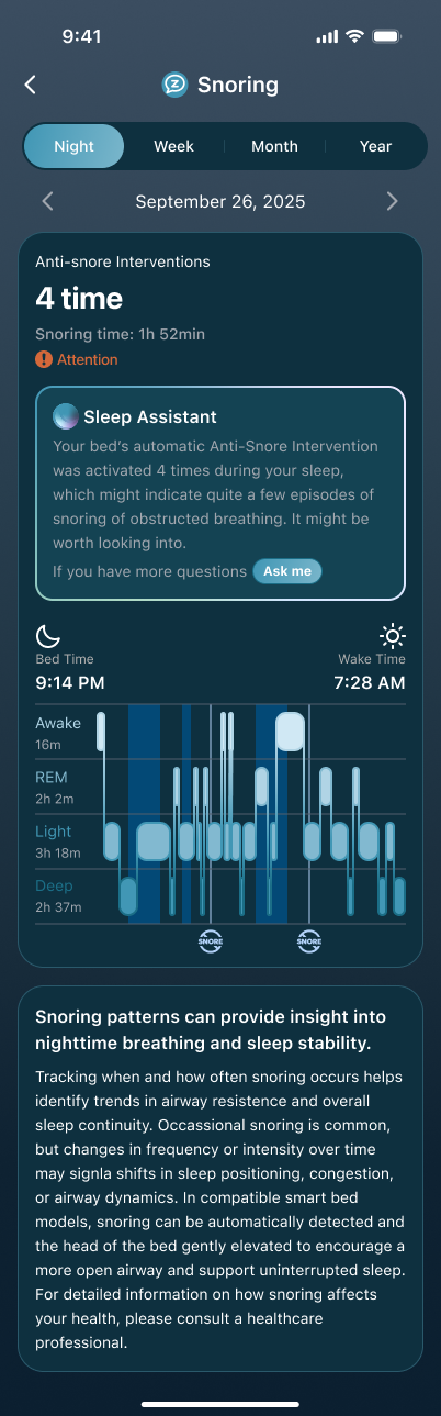 Snoring